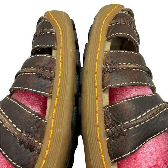 Dr. Martens Mens Brown Leather Fisherman Chunky Casual Comfort Sandals Size 11 M main image 6